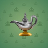 Genie Lamp #3118