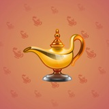 Genie Lamp #3120