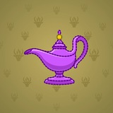 Genie Lamp #3123