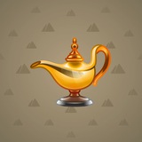 Genie Lamp #3125 Genie Lamp #3125