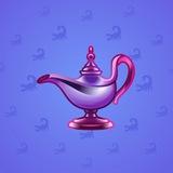 Genie Lamp #3132 Genie Lamp #3132