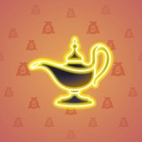 Genie Lamp #3133 Genie Lamp #3133