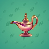 Genie Lamp #3134
