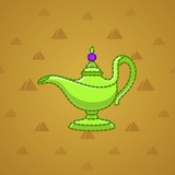 Genie Lamp #3143