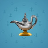 Genie Lamp #3145 Genie Lamp #3145