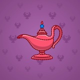 Genie Lamp #3147