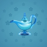 Genie Lamp #3148 Genie Lamp #3148