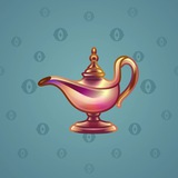 Genie Lamp #3157 Genie Lamp #3157