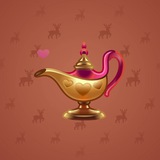 Genie Lamp #3160 Genie Lamp #3160