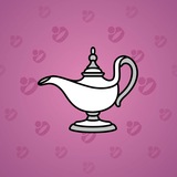 Genie Lamp #3165