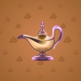 Genie Lamp #3169 Genie Lamp #3169
