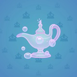 Genie Lamp #3175 Genie Lamp #3175
