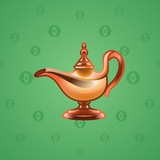 Genie Lamp #3181 Genie Lamp #3181