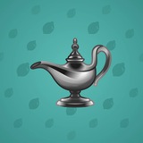 Genie Lamp #3185 Genie Lamp #3185