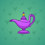 Genie Lamp #3193 Genie Lamp #3193