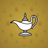 Genie Lamp #3198 Genie Lamp #3198