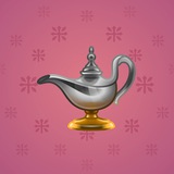 Genie Lamp #3203