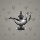 Genie Lamp #3207