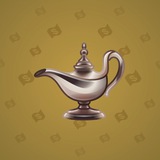 Genie Lamp #3215 Genie Lamp #3215
