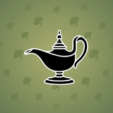 Genie Lamp #3221