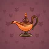 Genie Lamp #3222 Genie Lamp #3222