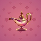 Genie Lamp #3241