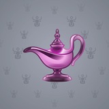 Genie Lamp #3251 Genie Lamp #3251