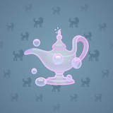 Genie Lamp #3259 Genie Lamp #3259