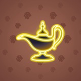 Genie Lamp #3269 Genie Lamp #3269
