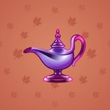 Genie Lamp #3279 Genie Lamp #3279