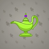 Genie Lamp #3293 Genie Lamp #3293