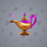 Genie Lamp #3302