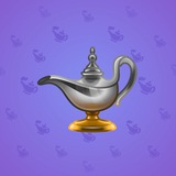 Genie Lamp #3324 Genie Lamp #3324