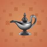 Genie Lamp #3329 Genie Lamp #3329