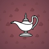 Genie Lamp #3331 Genie Lamp #3331