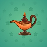 Genie Lamp #3349