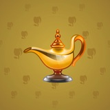 Genie Lamp #3374 Genie Lamp #3374