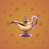 Genie Lamp #3380 Genie Lamp #3380