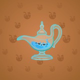Genie Lamp #3389