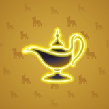 Genie Lamp #3391 Genie Lamp #3391