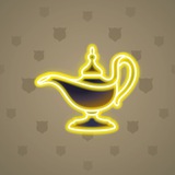 Genie Lamp #3399