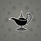 Genie Lamp #3408 Genie Lamp #3408