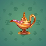 Genie Lamp #3414 Genie Lamp #3414