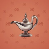 Genie Lamp #3417