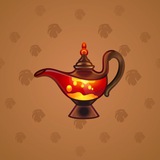 Genie Lamp #3425