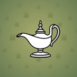 Genie Lamp #3447