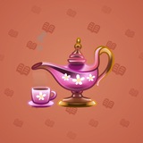 Genie Lamp #3460 Genie Lamp #3460