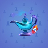 Genie Lamp #3478