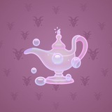 Genie Lamp #3480