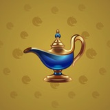 Genie Lamp #3506